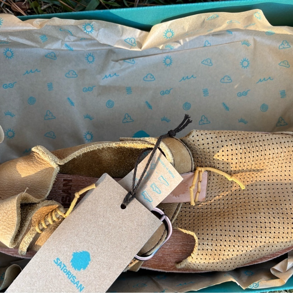 Satorisan Handmade Perforated Marnie Suede shoes SUNDANCE!Woman Sz 38 7/7.5 US - Picture 15 of 16